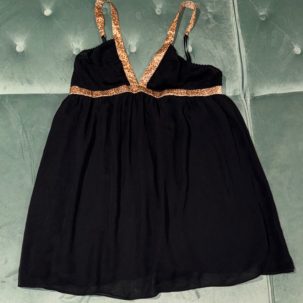 Victoria's Secret Black and Gold lingerie